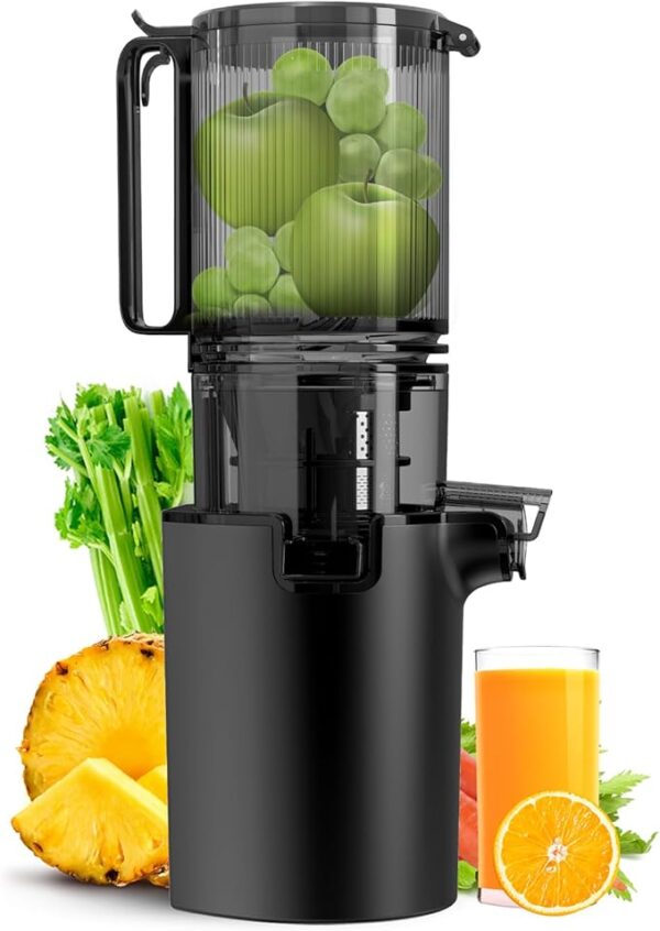 Cold Press Juicer, 5.4" Wide Feed Chute Juice Extractor Machine with 400W (50% off limited time deal)