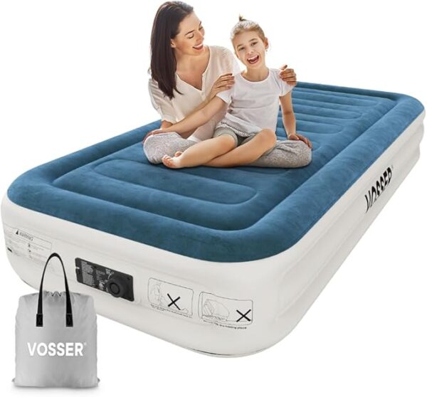 Twin Air Mattress with Built-in Pump