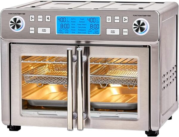Emeril Lagasse Dual Zone 360 Air Fryer Oven Combo with French Door (16% off limited time deal)