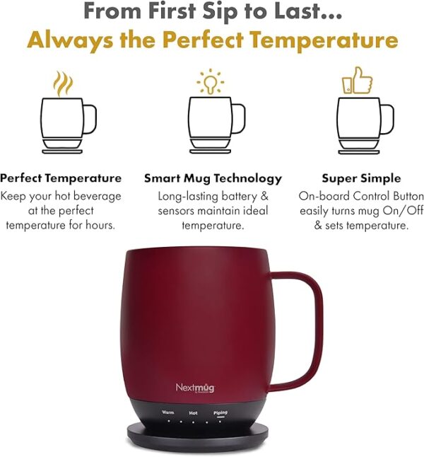 Self-Heating Coffee Mug - Image 2