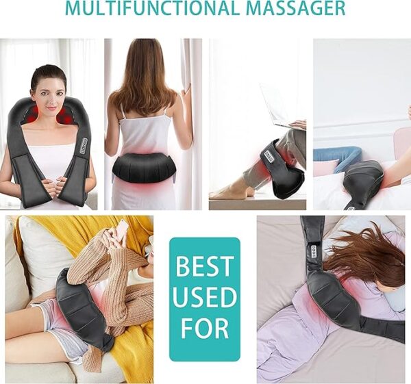 AERLANG Shiatsu Back and Neck Massager - Image 3