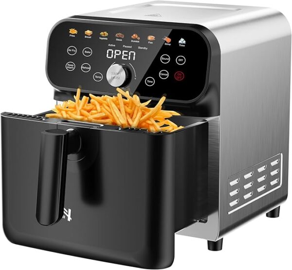 Air Fryer, 6QT Air Fryer Oven with LED Digital Touchscreen