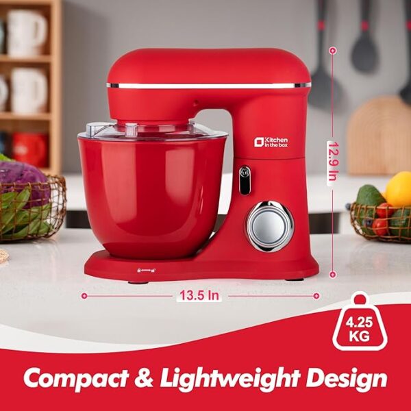 Kitchen in the box Stand Mixer, 4.5QT+5QT - Image 3
