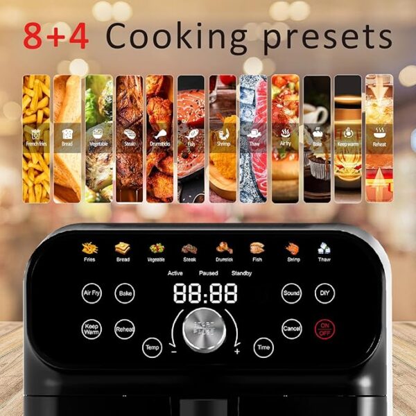 Air Fryer, 6QT Air Fryer Oven with LED Digital Touchscreen - Image 2