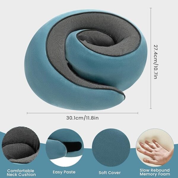 Neck Pillow, Travel Pillow uses Memory Foam to Support Neck Comfort (55% off limited time deal) - Image 2
