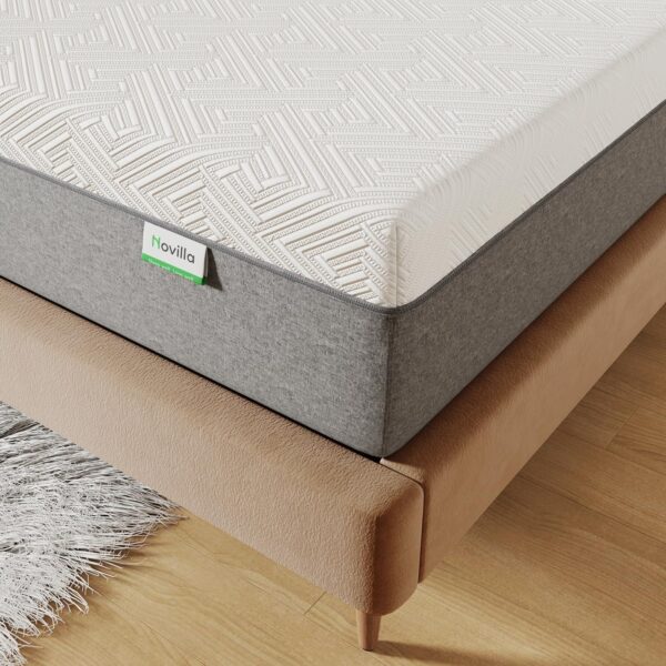 Novilla Queen Size Mattress, 12 Inch Gel Memory Foam Mattress - Image 4