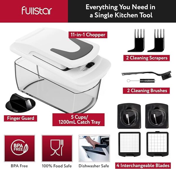 Fullstar Vegetable Chopper and Spiralizer (50% off limited time deal) - Image 3