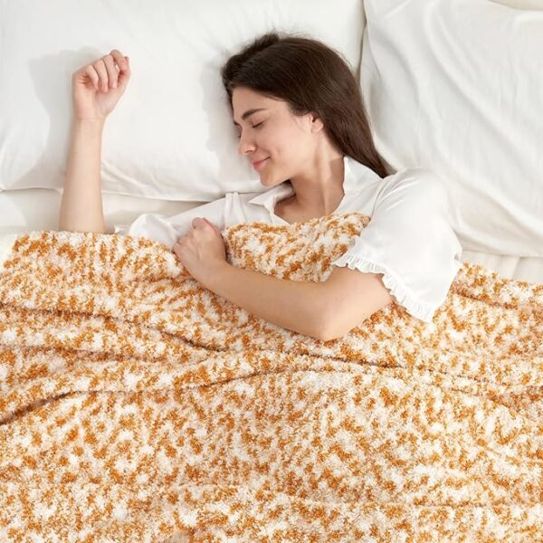 Snuggle Sac Orange Twin Size Bedding Blankets (60% off limited time deal)