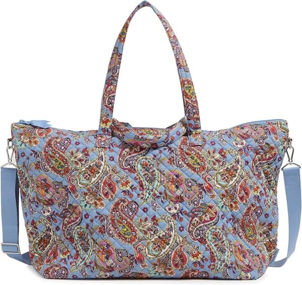 Women's Cotton Overnight Travel Tote Travel Bag (65% off limited time deal)