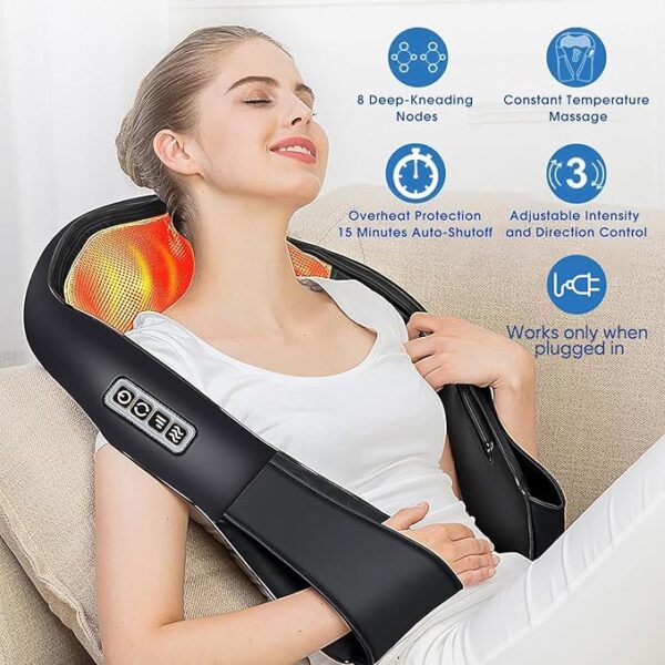 AERLANG Shiatsu Back and Neck Massager - Image 4