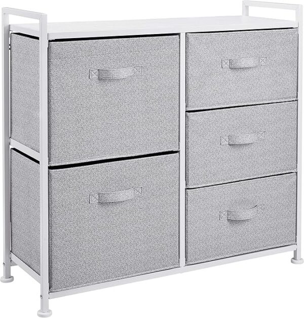 Amazon Basics Closet Organizer Drawers with 5-Fabric Storage Units (27% off limited time deal) - Image 4